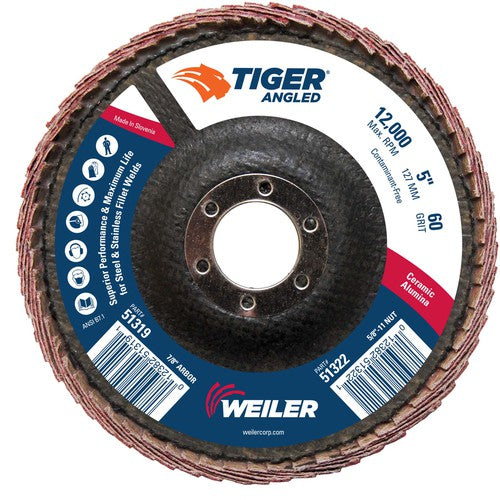 5 TIGER ANGLED CERAMIC - Americas Industrial Supply