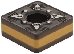 Iscar - SNMG543 NR Grade IC8250 Carbide Turning Insert - TiCN/Al2O3 Finish, 90° Square, 5/8" Inscr Circle, 1/4" Thick, 3/64" Corner Radius - Americas Industrial Supply
