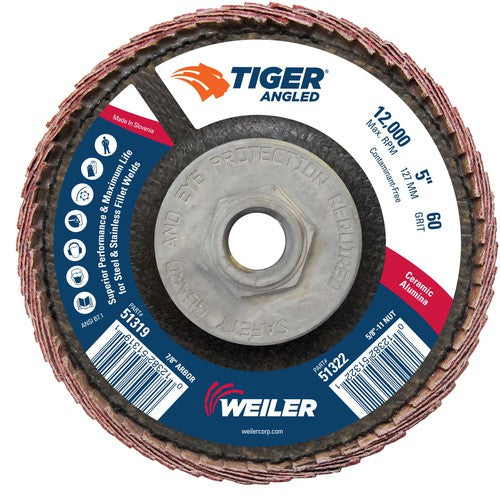 5 TIGER ANGLED CERAMIC - Americas Industrial Supply