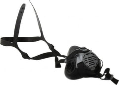 Bitrex - Series Advantage 420, Size L Half Mask Respirator - 4-Point Suspension, Bayonet Connection - Americas Industrial Supply