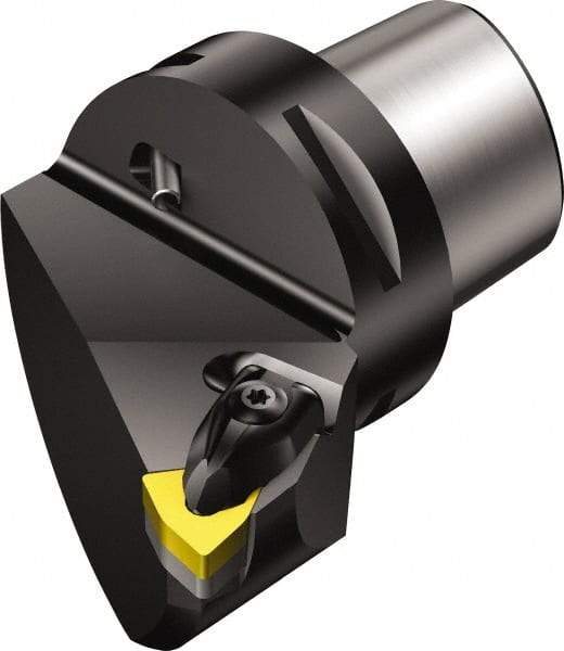 Sandvik Coromant - Right Hand Cut, Size C3, WNMG 06 04 08 & WNMG 332 Insert Compatiblity, External Modular Turning & Profiling Cutting Unit Head - 22mm Ctr to Cutting Edge, 40mm Head Length, Through Coolant, Series T-Max P - Americas Industrial Supply