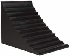Value Collection - 7" Wide x 8" High x 10" Deep, Rubber Wheel Chock - Type E - Americas Industrial Supply