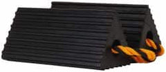 Value Collection - 10" Wide x 4-1/2" High x 5" Deep, Rubber Wheel Chock - Type E - Americas Industrial Supply