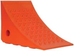 Value Collection - 8" Wide x 8" High x 11" Deep, Urethane Wheel Chock - Type H - Americas Industrial Supply