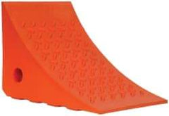 Value Collection - 8" Wide x 8" High x 11" Deep, Urethane Wheel Chock - Type H - Americas Industrial Supply