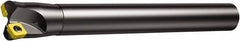 Sandvik Coromant - 24mm Cut Diam, 1.2mm Max Depth of Cut, 1-1/4" Shank Diam, 10" OAL, Indexable Chamfer & Angle End Mill - R210-090412M- Insert Style, Cylindrical Shank, 10° Lead Angle, Through Coolant - Americas Industrial Supply