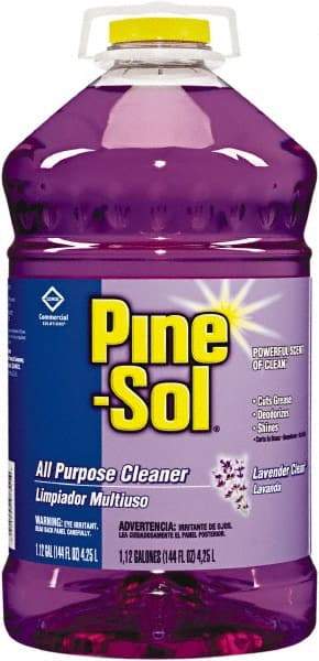 Pine-Sol - 144 oz Bottle All-Purpose Cleaner - Liquid, Lavender - Americas Industrial Supply