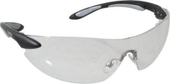 Uvex - Clear Lenses, Frameless Safety Glasses - Anti-Fog, Scratch Resistant, Plastic Frame, Size Universal, Wrap Around - Americas Industrial Supply
