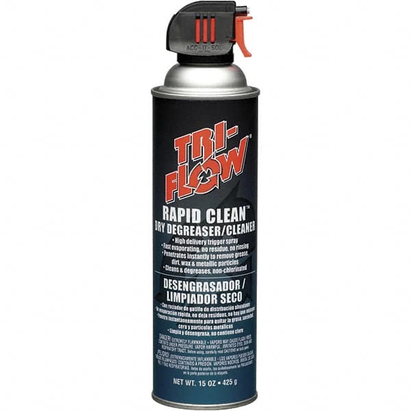 Tri-Flow - 15 oz Aerosol Cleaner/Degreaser - Aerosol, Unscented - Americas Industrial Supply