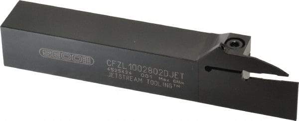 Seco - CFZL, Left Hand Cut, 1" Shank Height x 1" Shank Width, Indexable Turning Toolholder - 6" OAL, LC.. 2802.. Insert Compatibility, Series Multi-Directional Turning (MDT) - Americas Industrial Supply