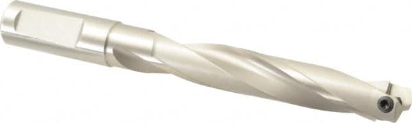 Guhring - 0.709 to 0.728" Diam, 95.9mm Max Depth, 19.05mm Shank Diam, 174mm OAL, Replaceable Tip Drill - HT 800 WP Insert, Series 4108 - Americas Industrial Supply
