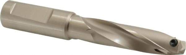 Guhring - 0.65 to 0.669" Diam, 54.1mm Max Depth, 3/4" Shank Diam, 80mm Flute, Replaceable Tip Drill - HT 800 WP Insert, Series 4107 - Americas Industrial Supply