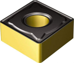 Sandvik Coromant - CNMG432 KR Grade 3210 Carbide Turning Insert - TiCN/AI2O3/TiN Finish, 80° Diamond, 1/2" Inscr Circle, 3/16" Thick, 1/32" Corner Radius - Americas Industrial Supply