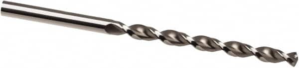 Guhring - 11.75mm, 130° Point, Parabolic Flute, High Speed Steel Taper Length Drill Bit - Bright Finish, 128mm Flute Length, 195mm OAL, Series 501 - Americas Industrial Supply