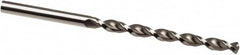 Taper Length Drill Bit: 0.1280″ Dia, 130 ° Bright/Uncoated, RH Cut, Parabolic Flute, Cylindrical Shank, Series 501