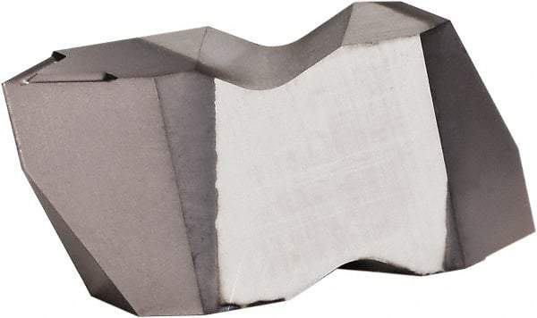 Kennametal - NT2 K Grade KCU25, Internal/External Partial Profile 60° Threading Insert - 0.7 to 30mm & 8 to 36 TPI Ext Pitch, 1.25 to 3.5mm & 7 to 20 TPI Int Pitch, Left Hand Insert, AlTiN Finish, Carbide - Americas Industrial Supply