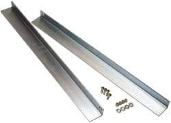 SKB Corporation - Tool Box Steel Rack Accessories - 2" Wide x 1-1/4" Deep x 29-1/2" High, Black, For 30" Shock Racks - Americas Industrial Supply