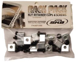 SKB Corporation - Tool Box Steel Rack Accessories - Black, For Rack Mount Hardware - Americas Industrial Supply