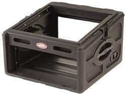 SKB Corporation - 10 Drawer Audio & DJ Rack Case - 18-1/2" Wide x 24" Deep x 24" High - Americas Industrial Supply