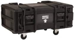 SKB Corporation - Tool Box Steel Shock Racks - 19" Wide x 30" Deep x 7" High, Black, For Delicate Equipment - Americas Industrial Supply