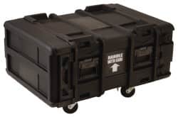 SKB Corporation - Tool Box Steel Shock Racks - 19" Wide x 24" Deep x 7" High, Black, For Delicate Equipment - Americas Industrial Supply