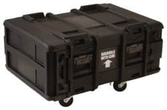 SKB Corporation - Tool Box Steel Shock Racks - 19" Wide x 24" Deep x 7" High, Black, For Delicate Equipment - Americas Industrial Supply