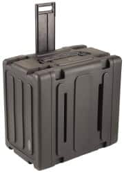 SKB Corporation - Tool Box Steel Rolling Shock Rack - 19" Wide x 20" Deep x 14" High, Black, For Deep Rolling Racks - Americas Industrial Supply