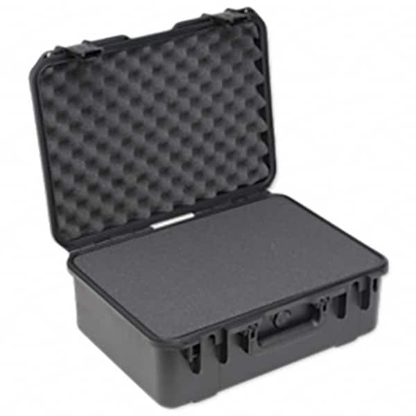 SKB Corporation - 15-1/2" Wide x 7-7/8" High, Clamshell Hard Case - Black, Polystyrene - Americas Industrial Supply