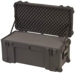 SKB Corporation - 15" Wide x 16" High, Roto Case - Black, Polypropylene - Americas Industrial Supply