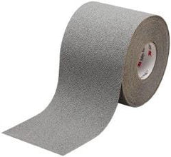 3M - Gray Solid Color Anti-Slip Vinyl Tape - 6" Wide x 60' Long - Americas Industrial Supply