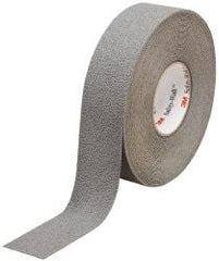 3M - Gray Solid Color Anti-Slip Vinyl Tape - 2" Wide x 60' Long - Americas Industrial Supply