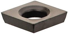 Kennametal - CDHB1.20.60.5 Grade KCU10 Carbide Turning Insert - AlTiN Finish, 80° Diamond, 5/32" Inscr Circle, 0.04 Thick, 0.007" Corner Radius - Americas Industrial Supply