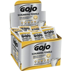 GOJO - Pre-Moistened Hand Cleaning Wipes - Packet, 8" x 8" Sheet Size, Red - Americas Industrial Supply