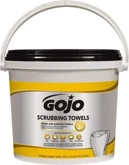 GOJO - Pre-Moistened Hand Cleaning Wipes - Canister, 12-1/4" x 10-1/2" Sheet Size, Red - Americas Industrial Supply