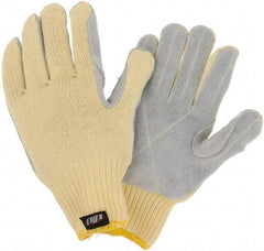 PIP - Size L, ANSI Cut Lvl A4, Cut Resistant Gloves - Yellow/Gray - Americas Industrial Supply
