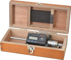 Mitutoyo - 0.35" to 0.425", IP65, TiN Finish, Electronic Inside Micrometer - 0.00005" Resolution, 0.0001" Accuracy - Americas Industrial Supply