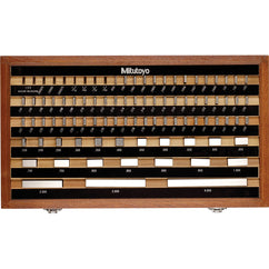 Precision Inch and Metric Rectangular Gage Block Set - Model 516-902-26-81 Pieces - Grade 2(A+) - Steel - Americas Industrial Supply