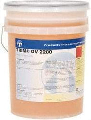 Master Fluid Solutions - Trim OV 2200, 5 Gal Pail Cutting & Grinding Fluid - Straight Oil, For Thread Rolling - Americas Industrial Supply