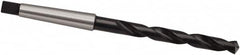 Taper Shank Drill Bit: 0.9154″ Dia, 2MT, 118 °, High Speed Steel Bright/Uncoated & Oxide, 6.1024″ Flute Length, 10.8661″ OAL, N Point, Spiral Flute