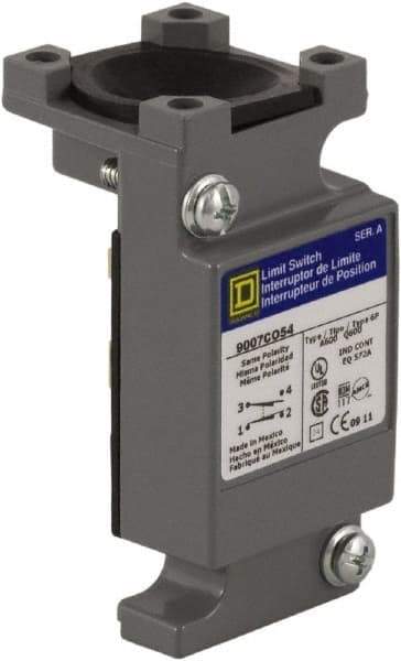 Square D - 4.2 Inch Long, Zinc Body, Limit Switch Plug In Unit - For Use with 9007, 9007C - Americas Industrial Supply