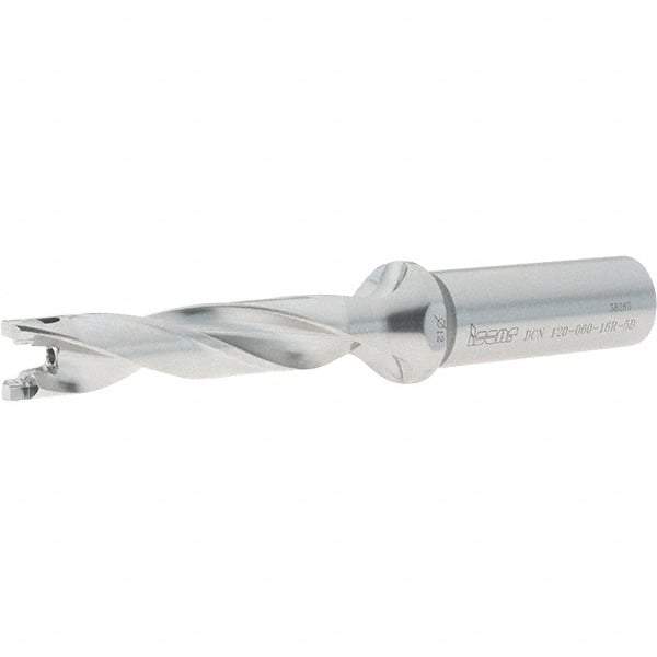 Iscar - 12mm to 12.4mm Diam, 5xD, 60mm Max Depth, 16mm Shank Diam, 125mm OAL, Replaceable-Tip Drill - FCP, ICK, ICK-2M, ICM, ICN, ICP, iCP-2M Insert, 12 Seat Size, 51665537 Toolholder, Series SumoCham - Americas Industrial Supply