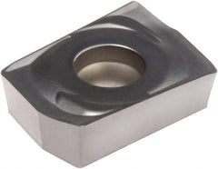 Kennametal - DFR020204 LD Grade KCU40 Carbide Indexable Drill Insert - TiN/TiAlN Finish, 6mm Inscribed Circle - Americas Industrial Supply