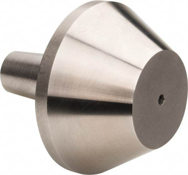 Riten - 5MT Taper, 1-1/2 to 2-3/4" Point Diam, Hardened Tool Steel Lathe Bull Nose Point - 1-5/8" OAL - Americas Industrial Supply