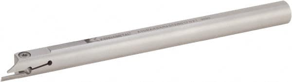 Kennametal - A4SS, Internal, Right Hand, 12mm Max Depth of Cut, 2mm Min Groove Width, Indexable Grooving Tool Holder - A4G0200M2SP02B Insert Compatibility, 3/4" Shank Width, 203.5mm OAL, Through Coolant - Americas Industrial Supply