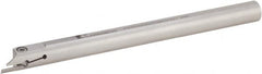 Kennametal - A4SS, Internal, Right Hand, 12mm Max Depth of Cut, 2mm Min Groove Width, Indexable Grooving Tool Holder - A4G0200M2SP02B Insert Compatibility, 5/8" Shank Width, 203.5mm OAL, Through Coolant - Americas Industrial Supply