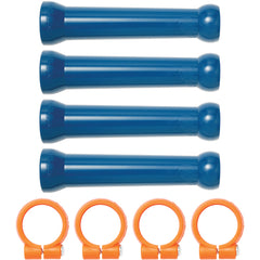 Coolant Hose System Kit - 1/2″ Inside Diameter System-1/2″ Extended Element Kit Contains 4 Extended Elements w/Clamps - Americas Industrial Supply