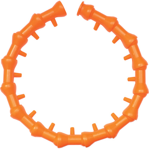 Coolant Hose System Component - 1/2″ Inside Diameter System-1/2″ Circle Flow Nozzles w/15 Side Flows & End Caps (Pack of 1) - Americas Industrial Supply