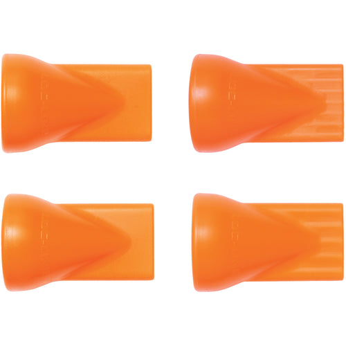 Coolant Hose System Assortment - 1/2″ Inside Diameter System-1/2″ Flat Nozzle Assortment Contains 1 each of Flat Slot 80, Flat Slot 125, Flat Hole 5 & Flat Hole 7 Nozzles - Americas Industrial Supply