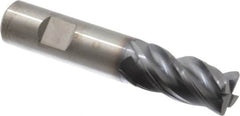Kennametal - 3/4", 4 Flute, Solid Carbide, 0.06" Corner Radius End Mill - 4" OAL, 1-1/2" LOC - Americas Industrial Supply