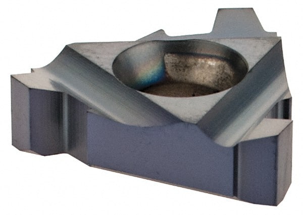 16IR6STACME IC908 Carbide Laydown Threading Insert TiAlN Finish, RH Internal Stub Acme Thread, 6 TPI, 3/8″ Inscribed Circle, 0.143″ Thick